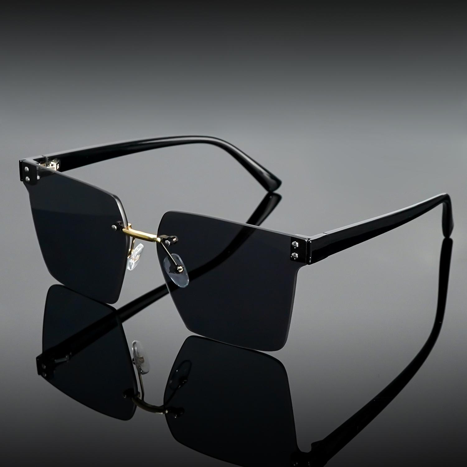 

Minimalist Fashion Stylish Frameless Sunglasses - Ultra-Lightweight Designweight Design - Ideal for Fashion Lovers Perfect for Or Daily Wear