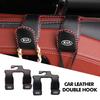 Para Coche Soporte Colgante para Asiento Trasero Ganchos de Doble Cabeza Gancho Colgador para Asientos Accesorios Rio K5 K2 Sportage Ceed Sorento Picanto