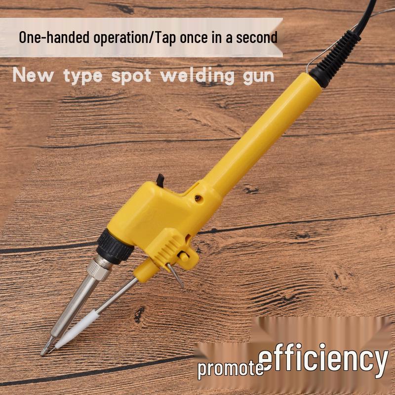 

60W Manual Soldering Gun with Auto Solder Feed & Straight Handle for Spot Welding