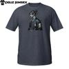 Stylish Japanese Ronin T-Shirt Mens Womens Tees Top – Modern Ink Portrait Art Tee