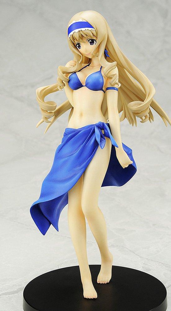 IS Cecilia Alcott Swimsuit Scale PVC Painted Finished [Infinite Stratos] Ver. (1/8 Product)