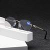 Men's and Women's Retro Ultralight Rimless Anti-Blue Light Reading Glasses