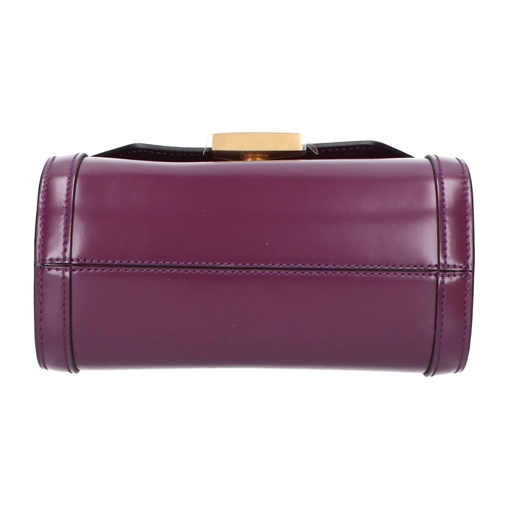 TOD'S Brand new, unused XBWTSPB0000GTL232 T-Timeless Calf Leather 2-Way Bag Shoulder bag Purple/GDHardwareUsed