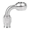 AN3 Standard Brake Line Quick Link Fitting Strong Aluminum Stress Brake Hose Fitting for Enhanced Motorcycle Safety