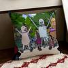 Anime RRobot DDreams Cushion Cover Reversible Soft Durable Pillow Cover Home  Car MultiScene Use for Daily Comfort