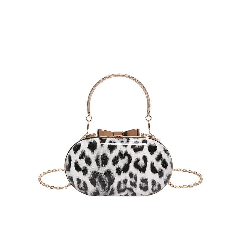 

Europe and the United States popular retro leopard print handbag 2025 new summer this year fashion chain shoulder bag temperament women s bag белый