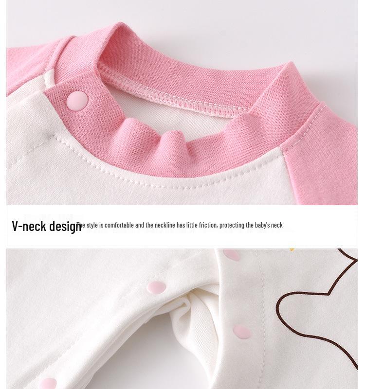 Autumn & Winter Infant & Toddler Long-Sleeve Cotton Romper for Baby Boys & Girls