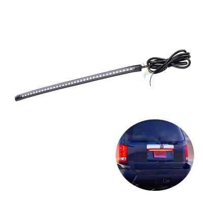 Car Brake Light 2835 SMD Dual Color Light Bar Flexible 36 LED Strip Tail Turn Signal Tail Rear Brake Stop Bulb Lamp