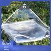 Transparent Waterproof Outdoor Gazebo Rain Curtain & Sunshade Canvas