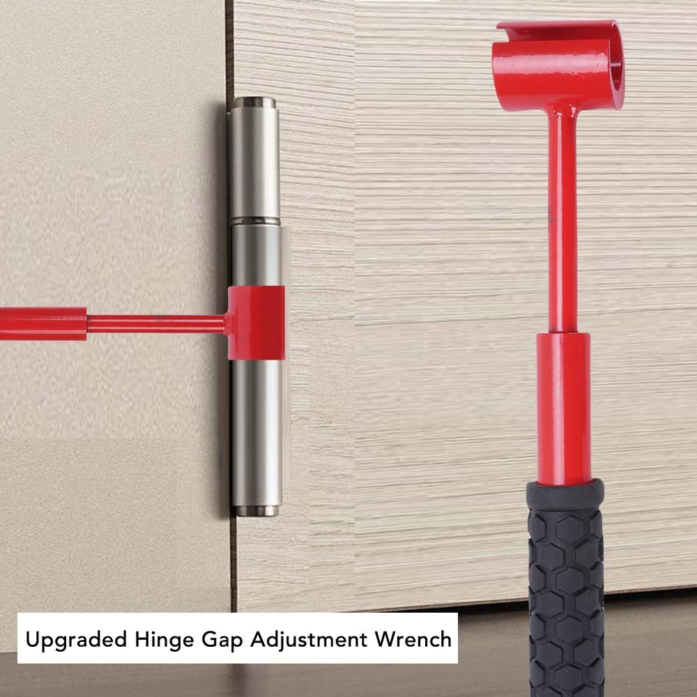 6pcs Adjustable Door Hinge Adjustment Tool Red Hinge Gap Adjustment Wrench  Furniture