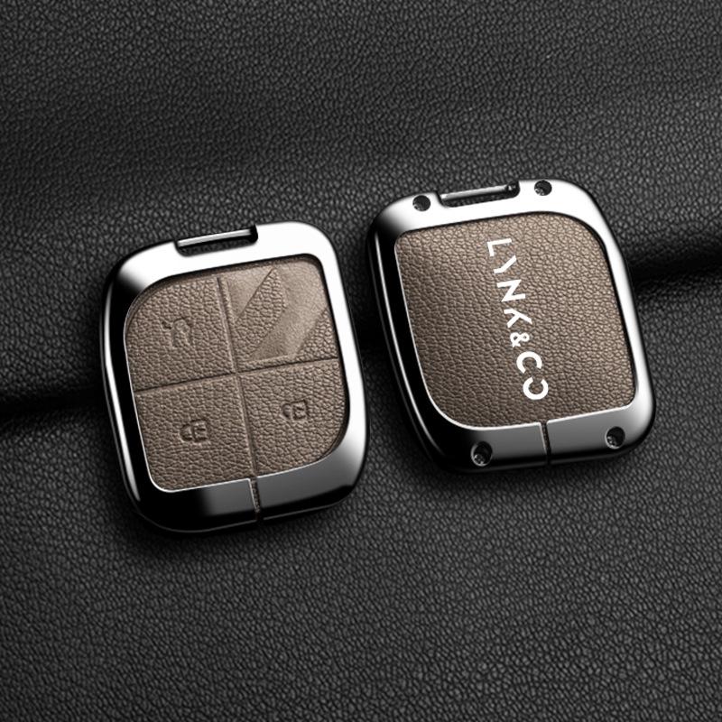 Lynk & Co 03 Key Case: Anti-Drop Protective Shell with Buckle for Models 01/02/05/06/08/09 - Men & Women