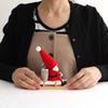 NORDIKA Nisse Christmas Wooden Doll On a Sleigh Red (Santa / / NRD120072)