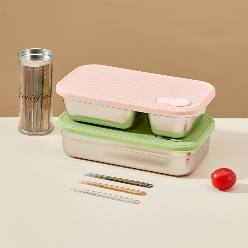 Lunch Box Travel Picnic Sealed Leak Proof Fruit Salad Bento Box Student Adult