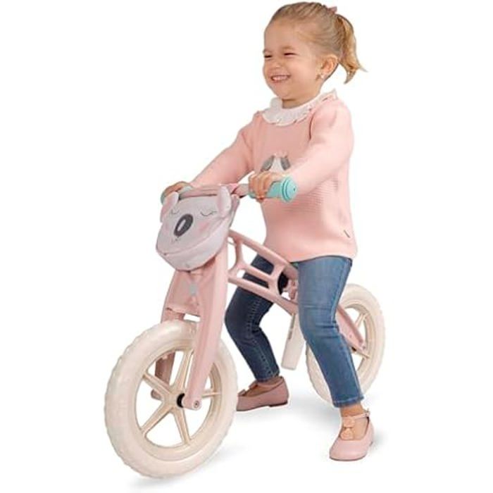 Vélo Enfant - DE CUEVAS TOYS - Koala - Rose et Bleu - 2 Roues - 53 cm de Haut