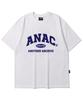 ANOTHER ARCHIVE College Standard Logo Short Sleeve_Navy