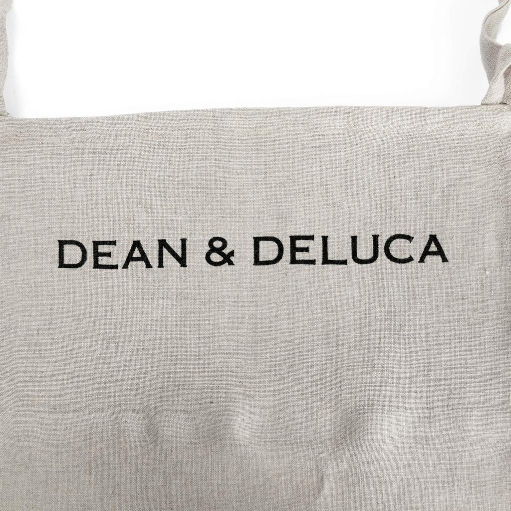 Linen Full Length Width 81cm [Dean & Deluca] Apron, Natural, Women's, Men's, Pocket, Linen, 92cm,