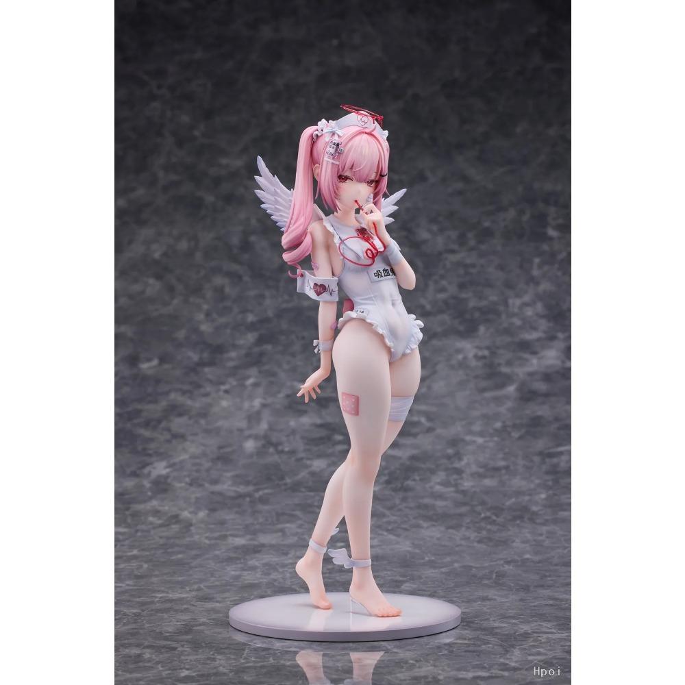 26CM Tsukiyomi Ai Minarai Nurse Bunny Ver Girl Native Figure PVC Anime Action Toy Game Statue Collection Model Adult Doll Gift