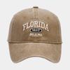 New retro personalized washed old letter embroidered baseball cap men's and women's outdoor sports sunshade sunscreen cap