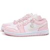 Jordan Air Jordan 1 Vintage Basketball Shoes Unisex Low Top Pink 553560-614(Team52-S-BOX)