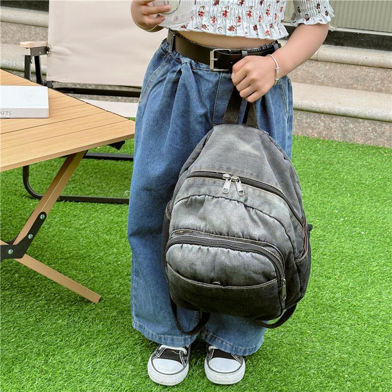 Stylish Modern Chic Oxford Fabric Kids Backpack Perfect For School Or Travel