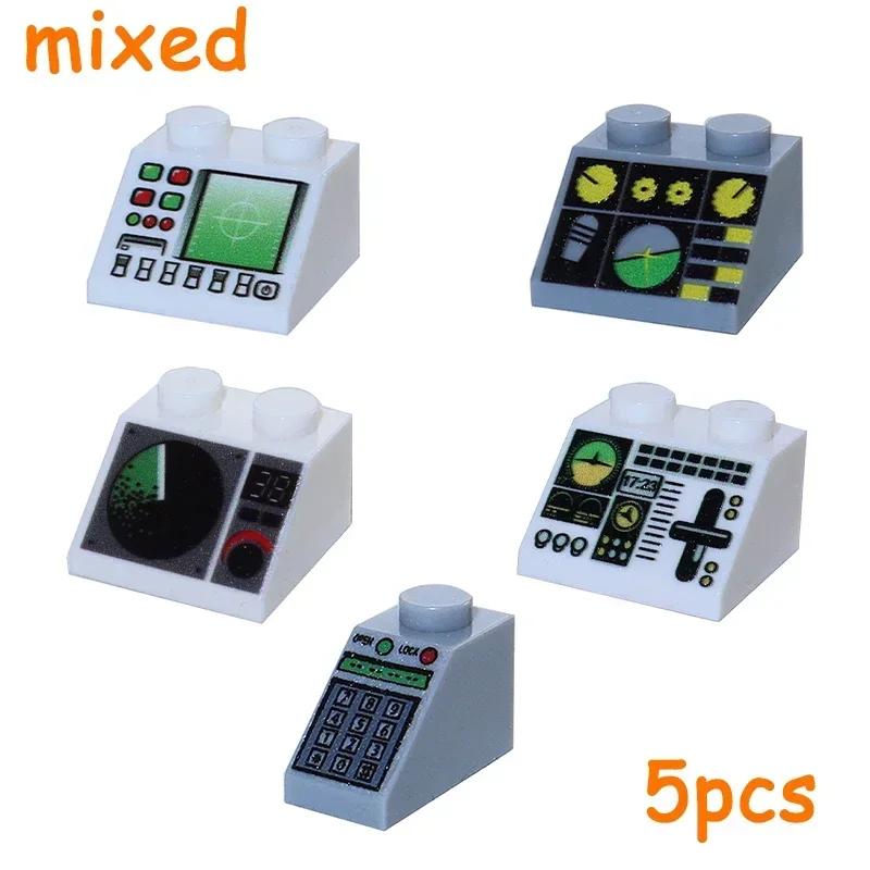 Non-Toxic Moc Printed Gauges Controls Center Radar Screen Keypad Letters Numbers Food Wood Grain Gold Silver Bricks Dollar Building Blocks