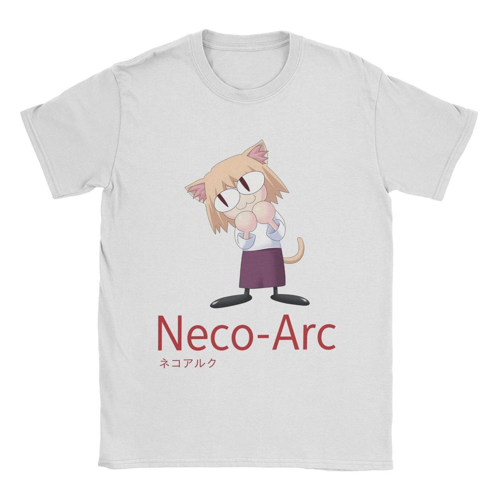 Neco Arc T Shirt Men's Pure Cotton Vintage T-Shirt O Neck Tee Shirt Short Sleeve Clothing Graphic Printed