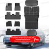 For Tesla New ModelY Juniper2025 2026 TPE metal pedal foot pad Waterproof Luggage Mat Wear-resistant Foot Pads ModelY Trunk Mats