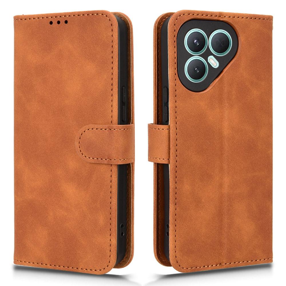 For TECNO Pova 7 Pro 5G Leather Case Skin Feel Anti Drop Wallet Flip Phone Cover