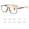 Anti-slip Comfortable Flat Glasses Anti-blue Light Reading Glasses Fashionable Sports Reading Glasses 1119