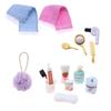 Dollhouse Mini Bathroom Hair Dryer & Comb Set - BJD Simulation Accessories