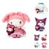 Lovely Magic Girl Hello Kitty Plush Toy Soft Pp Cotton Filled 20cm Collectible