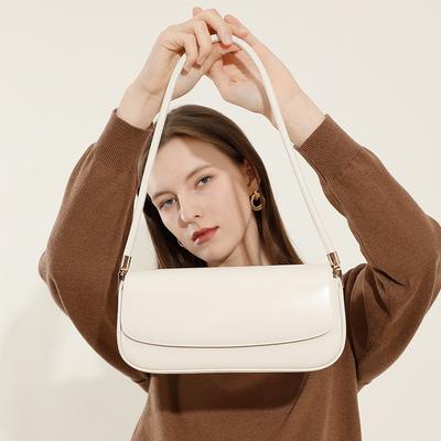 Leather Women'S Bags, Saddle Bags, Commuter Armpit Bags, Niche Design, Women'S Explosive Portable Shoulder Bags, Women'S Bags