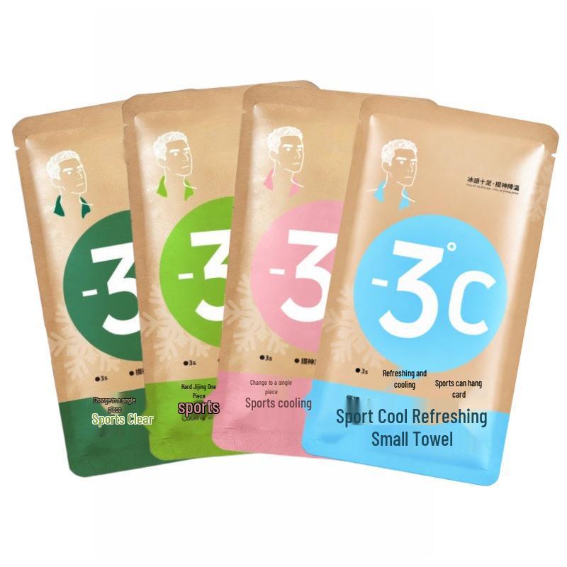 Refreshing Ice Cool Towel: Sweat-Stopping, Cold-Feeling Towel for Military Training & Summer