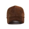 Modische Wildleder Baseballkappen für Herren Damen Herbst Winter Einfarbig Retro Snapback Golfmütze Unisex Street Verstellbare SonnenkappeS Gorras