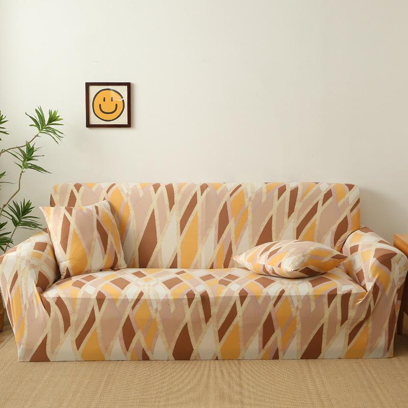 All-Season Elastic Sofa Cover and Cushion Set