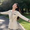 La Chapelle Korean Style Knit Sailor Collar Outfit