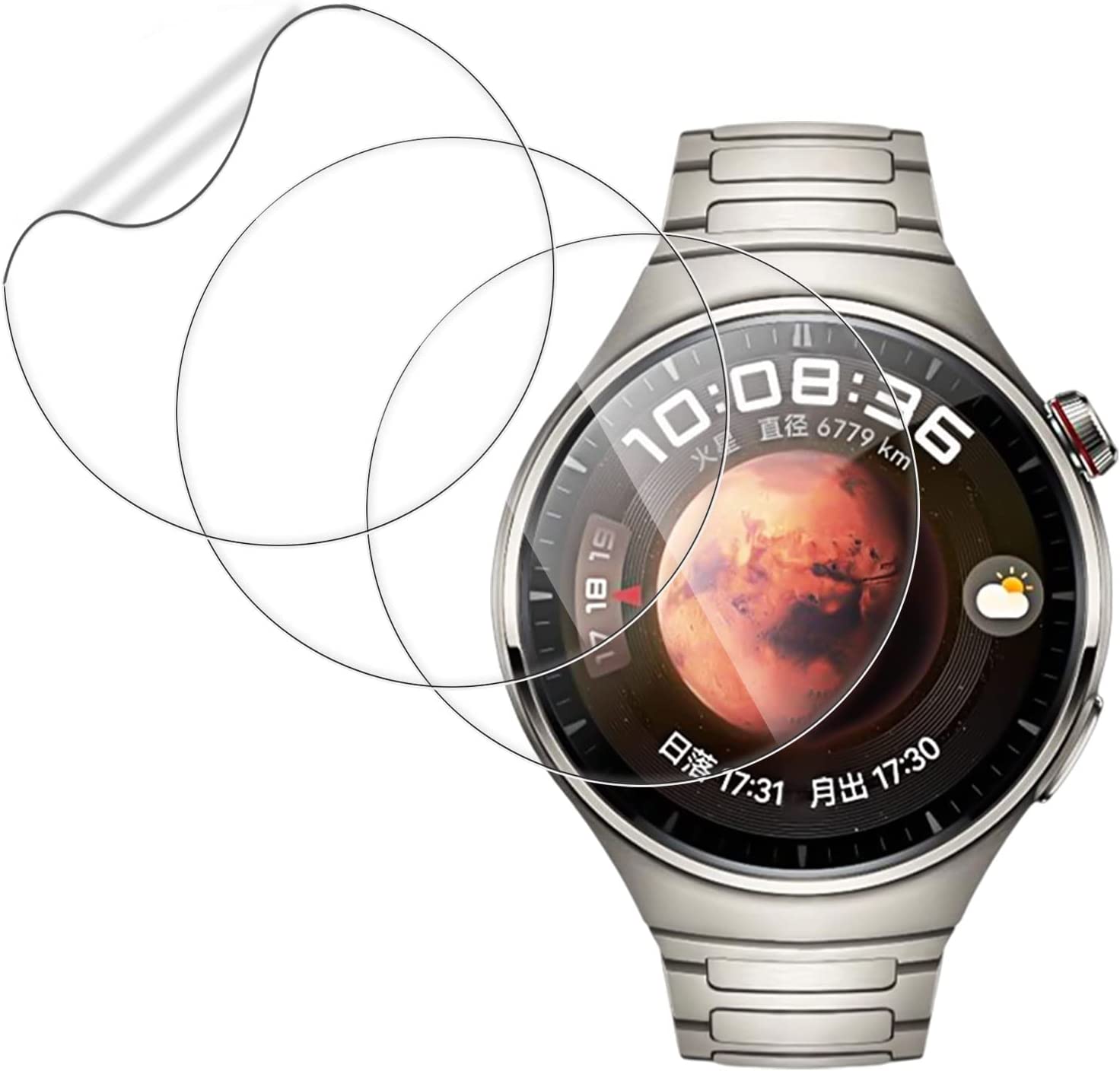 

Абсолютно нова 3D вигнута гідрогелева плівка для смарт-годинника Huawei Watch 4, м’яка протекторна плівка з ТПУ, Huawei Watch 4 Pro не є скляною Huawei Watch 4 Pro прозорий