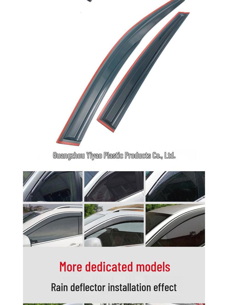 Honda Civic Window Trim Accessories (2016-2021) - Acrylic Rain Guards & Deflectors