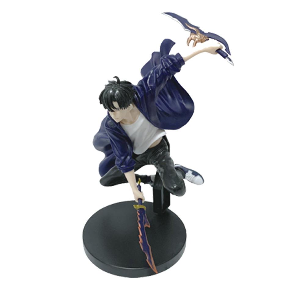 Shadow King Anime Action Figure - Sung Jinwoo & Cheng Xiaoyu Handheld Model Desktop Ornament Collectible Gift