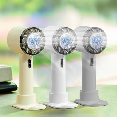 Taşınabilir el fanı yarı iletken soğutma klima fanı 2200mAh pil Mini USB şarj edilebilir el fanı