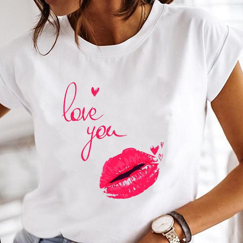 Années 90 Maman Mère Aquarelle Mère Tendance Manches Courtes Imprimé T-shirt Haut Mode d'Été T-shirt Dame Vêtement Féminin Décontracté T-shirt Graphique