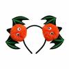 Fluffy Plush Bat Hairbands Elastic Pumpkin Hair Hoop Festive Hairpieces Spooky Headwear  Parade