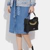 New COACH Andy Cow Leather Handbag, Shoulder Bag, Crossbody Bag Medium Size Women's Black CE555-IMBLK