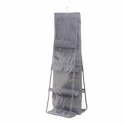 Hanger-type 8-compartment Bag Organizer for Dressing Room Bag Storage