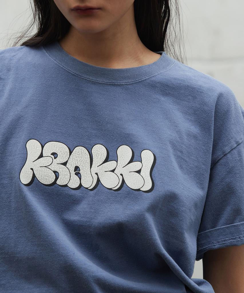 Keulaeki [Unisex] Round Logo Tee_Blue [Kr265Put422]