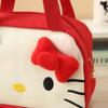 Plush Storage Bag Cartoon Portable Shoulder Bag Girl Cute Makeup Bag Large Capacity Storage Bag Birthday Gift