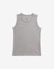 Meleugo Women'S Slim Cotton Sleeveless [Melange Grey]