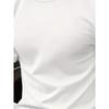 European Size Comfortable Sports T-Shirt for Men, Casual Athletic T-Shirt, Solid Color Print T-Shirt, Creatively Styled T-Shirt, Unisex