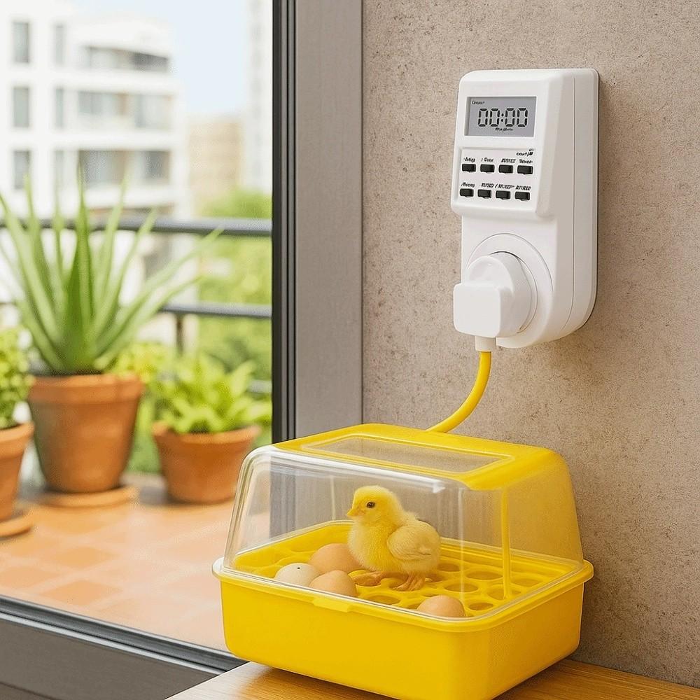 UK Plug Digital Timer Switch Multi-functional Digital Display Electronic Timer Outlet Energy Saving Wall Plug-in Timer