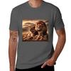 Lion Family Wild Life 2 Tshirt Casual Fashion Short Sleeve Cotton Tshirt